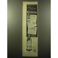 1959 Kahlua Vermouth Ad - A grand new idea Coffee Liqueur Cocktails