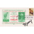 Max Schmeling Joe Louis Boxer Official Rare Han...