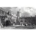 NAWORTH CASTLE, CUMBERLAND 1858 William Le Peti...