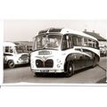 Black & White Photograph of Black & White Coach...