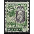 GAMBIA 1922-9 GV ½d USED SG122