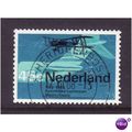NETHERLANDS 1968 SG 1060 45c DH 98 BIPLANE FINE...