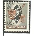 Tanzania QE11 1965 30c Black & Red Brown SG 132...