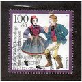 GER 1993 100pf+ 50 'NATIONAL COSTUMES SCHWALM' ...