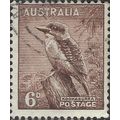 AUSTRALIA, BIRD, Kookaburra, brown 1956, 6d, #3