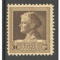 878 10c Jane Addams Fine MNH GA0381
