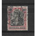 Germany.SG89a 40pf "Germania" (Black and Red).F...