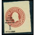 Used U429 2c George Washington Fine Cut Square ...
