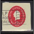 Used U533a 2c George Washington Very Fine Cut S...