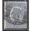 QUEENSLAND 1895 AUSTRALIA STATE QV TWO PENCE