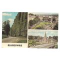 BLAIRGOWRIE, SCOTLAND used postcard 1973 =