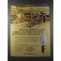 1981 General Electric Multi-Vapor II Lamps Ad, JCPenney
