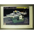 1988 Felder BF5 Saw Ad