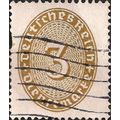 GERMANY, EMPIRE, Dienstmarke Oval, brown 1927, ...