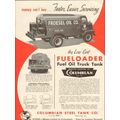 COLUMBIAN STEEL TANK COMPANY 1956 fueloader fue...