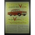 1957 Vauxhall Victor Ad - Salute the Victor