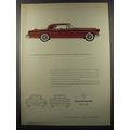 1955 Lincoln Continental Mark II Ad - An experience awaits you - the excitement