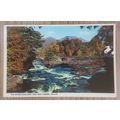 POSTCARD: PERTHSHIRE - RIVER DOCHART & BEN LAWE...
