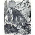 ABBEY AT ST. BAVON -GHENT - BELGIUM 1854 John C...