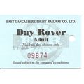 East Lancashire Railway Day Rover Ticket - Adult