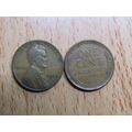 1939 USA 1 Cent Lincoln Wheat Coin