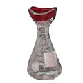 VTG CANDLE STICK HOLDER ANNA HUTTE BLEIKRISTALL...