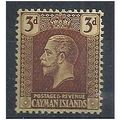 Cayman Islands 1921 SG60b 3d Purple/Pale Yellow...