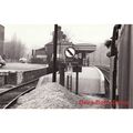 Railway Photo Oxted Station Looking North 1950'...