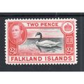 Falkland Islands Sg150 1939 2d Black & Carmine ...