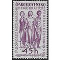 Mi 1079: 45 h. violet 4th Congress of the World...