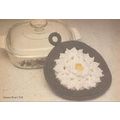Crochet Hot Pad Pattern Daisy Potholder
