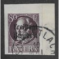 GER (BAVARIA) 1919 80pf 'KING LUDWIG (FREISTAAT...