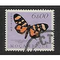 MOZAMBIQUE 1953 BUTTERFLIES AND MOTHS 6E MOZAMB...