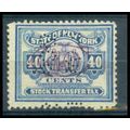 Used Revenue 40c N.Y. Stock Transfer Fine Just ...