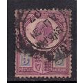 GB 1902 - 13 KEV11 5d Purple & Blue Variety Wmk...