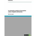 A contrastive analysis of perception verbs in E...