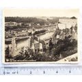 vintage postcard Dinant, Belgium River & Cathedral