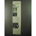 1931 Nivea Creme Ad - Dry Skin Helped Overnight