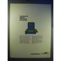 1966 Continental Airlines Ad - Wants You, But Not Yet