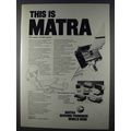 1980 Matra Communications and Telematics Ad