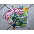 GROW YOUR OWN Gardening Magazine 3 Months Sept ...