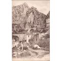Antique France Postcard - Menton, Vallee du Rea...