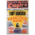 Tony Hancock of The Goons Show Live Finsbury Park London Poster RPC Postcard