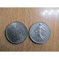 France Republic 1974 1 Franc Coin
