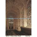 D028356 Interior of Kings College Chapel. Cambr...