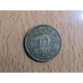 Switzerland 1926 10 Rappen Coin