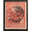 AUSTRALIAN STATES..-tasmania SG 241 USED 1d #2