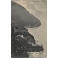 Woody Bay, Devon, England, UK - Vintage Black a...