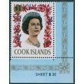 Cook Islands 1970 $1 Queen Elizabeth II SG244B MNH
