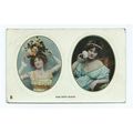 edwardian tucks actress postcard miss kitty mas...